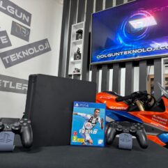 PlayStation 4 Slim 1TB Çift Kol + Fifa 19 Oyun CD’si (İKİNCİ EL)