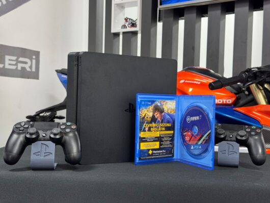 PlayStation 4 Slim 1TB Çift Kol + Fifa 19 Oyun CD’si (İKİNCİ EL) - Görsel 3