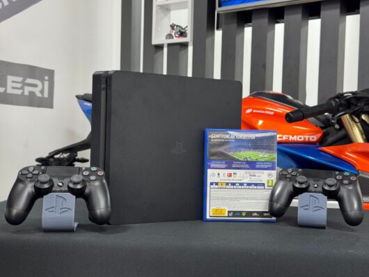 PlayStation 4 Slim 1TB Çift Kol + Fifa 19 Oyun CD’si (İKİNCİ EL) - Görsel 5