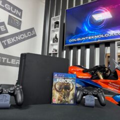 PlayStation 4 Slim 500GB Çift Kol + Far Cry Primal Oyun CD’si (İKİNCİ EL)
