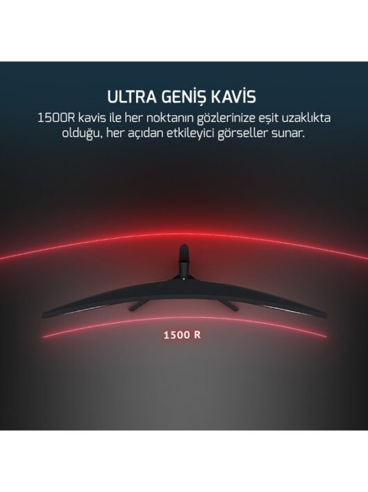 WQ34 34'' 1ms 180Hz Curved 2k Uwqhd 3440*1440 Gaming Monitör - Görsel 4