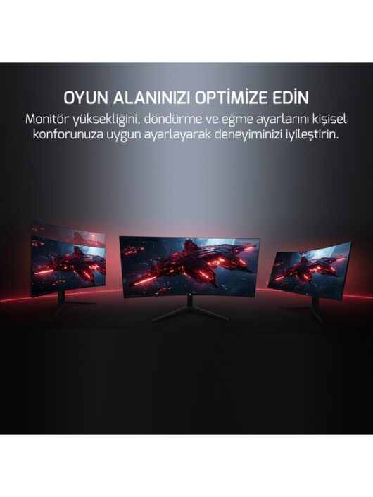WQ34 34'' 1ms 180Hz Curved 2k Uwqhd 3440*1440 Gaming Monitör - Görsel 5