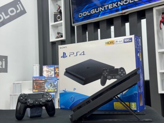 PlayStation 4 Slim 500GB Çift Kol (İKİNCİ EL) - Görsel 3