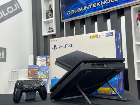 PlayStation 4 Slim 500GB Çift Kol (İKİNCİ EL) - Görsel 4