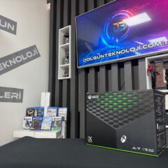 Xbox Series X 1 TB Tek Kol Siyah Kutulu  (İKİNCİ EL)
