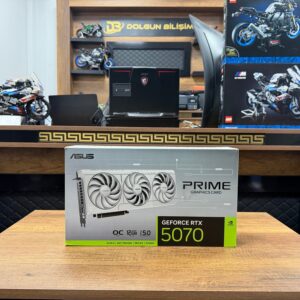 Asus Prime Geforce RTX 5070 12GB GDDR7 OC 192Bit Beyaz DLSS4