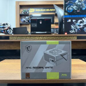 MSI MAG A650BNL WHITE 650W 80 Plus Bronze 120mm Fan Power Supply