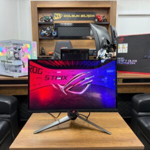 Asus ROG Swift OLED PG27UCDM 26.5" 0.03 ms 4K Pivot 240 Hz OLED Monitör (İKİNCİ EL)