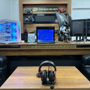 HyperX Cloud II 4P5M0AA KHX-HSCP-RD Kırmızı 7.1 Kulaklık (İKİNCİ EL)