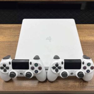PlayStation 4 Slim Beyaz 500 GB Çift Kol (İKİNCİ EL)