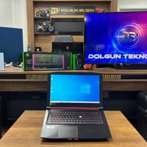 Acer Nitro 5 AN515-51 i7 7700HQ 12GB RAM 120GB SSD 500GB HDD GTX1050 4GB 15.6" Oyuncu Notebook (İKİNCİ EL)